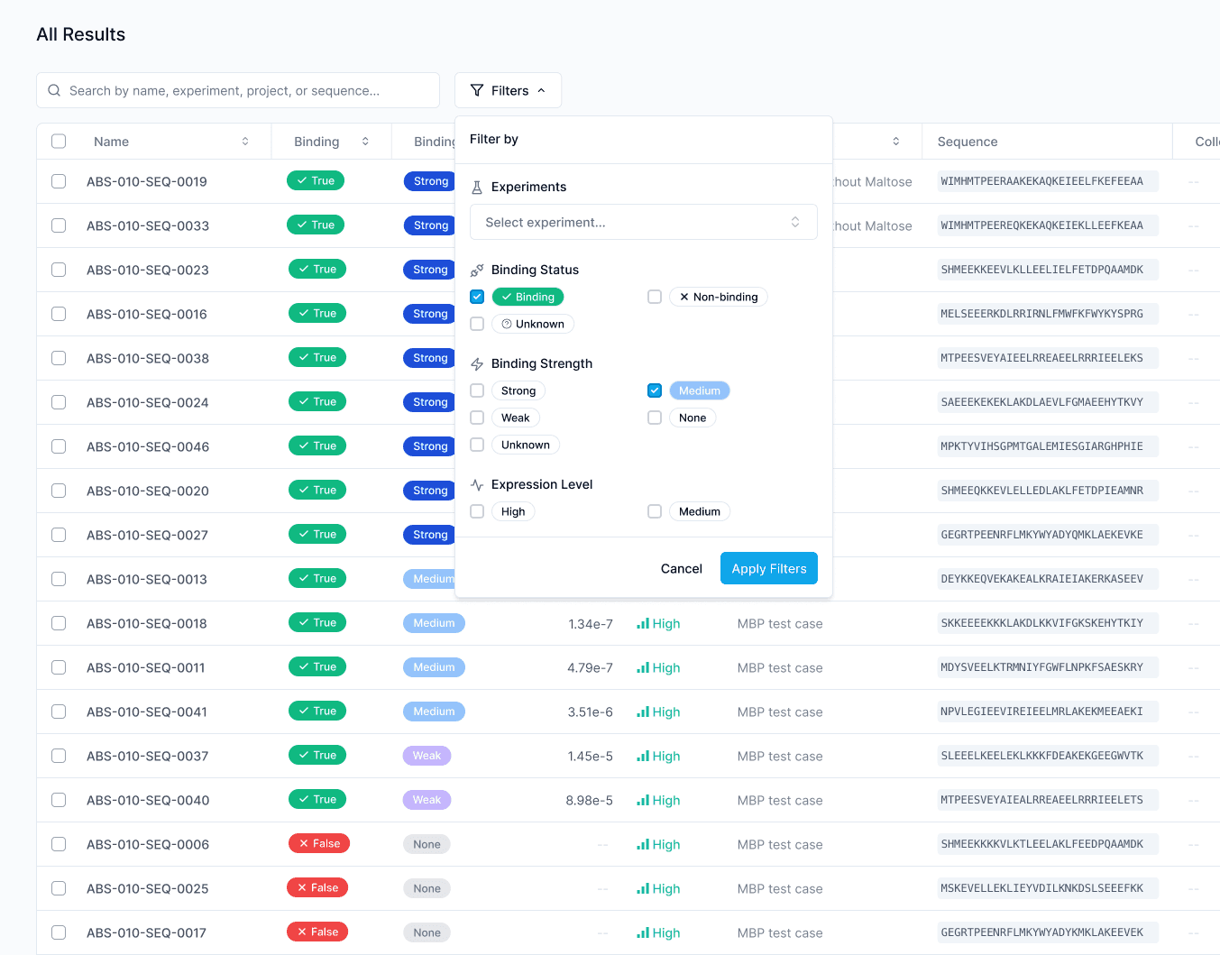 Analyze your results